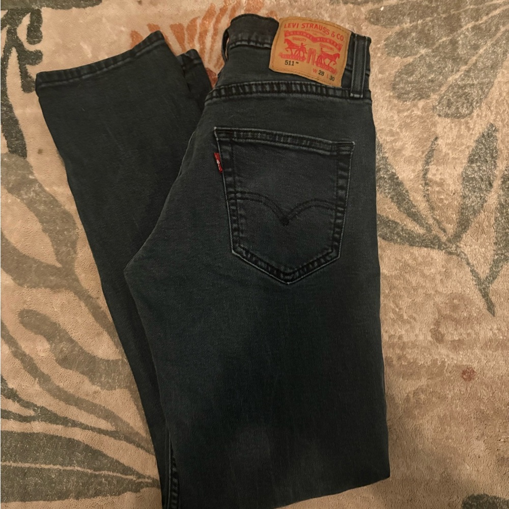 Levi's Men's Deep Navy Straight Jeans